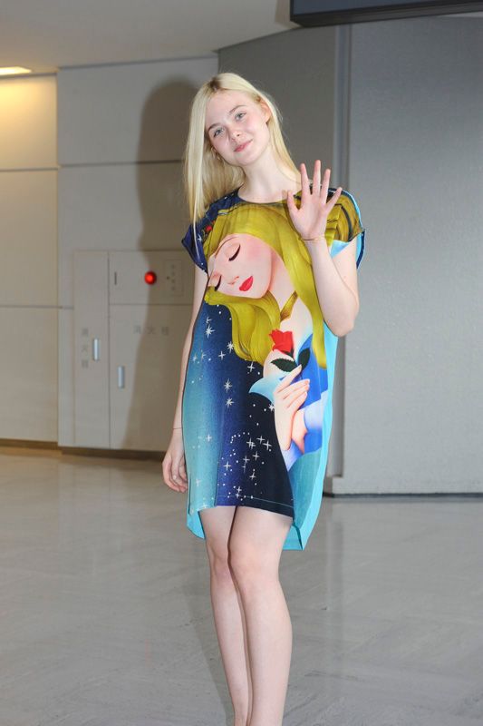 アンジェリーナ・ジョリーとエル・ファニングが来日！フォトギャラリー（3枚目）