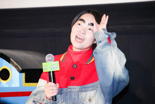 木村佳乃＆イモトアヤコがママ友トーク『映画　きかんしゃトーマス　いっしょに歌おう！ドレミファ♪ソドー島』初日舞台挨拶（3枚目）