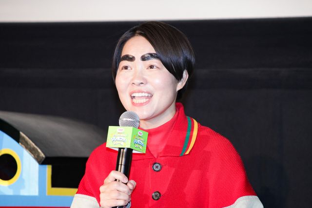 木村佳乃＆イモトアヤコがママ友トーク『映画　きかんしゃトーマス　いっしょに歌おう！ドレミファ♪ソドー島』初日舞台挨拶（6枚目）