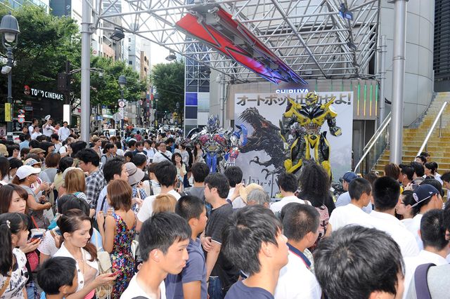 『トランスフォーマー』が渋谷をジャック！写真ギャラリー（2枚目）