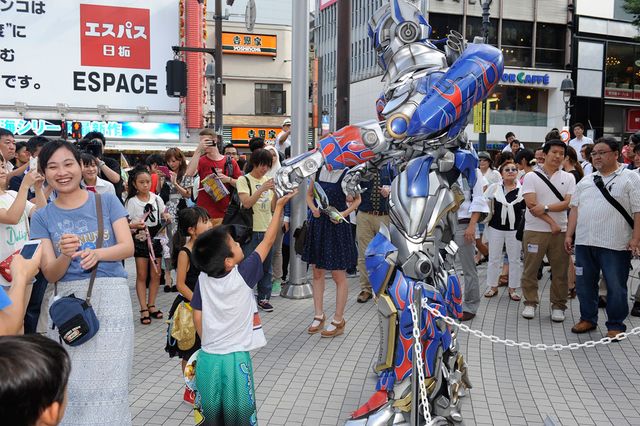『トランスフォーマー』が渋谷をジャック！写真ギャラリー（4枚目）