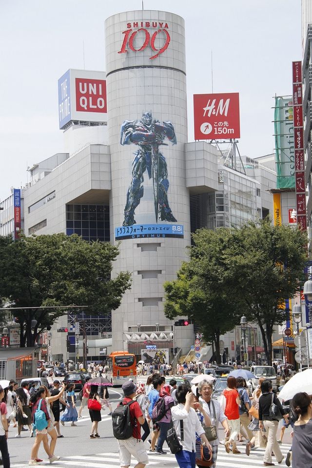 『トランスフォーマー』が渋谷をジャック！写真ギャラリー（8枚目）