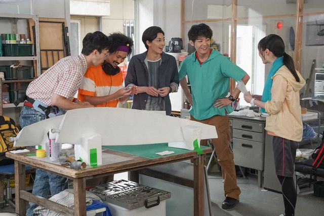 由良先輩とトレーニングする舞…「舞いあがれ！」第26回の場面写真（4枚目）