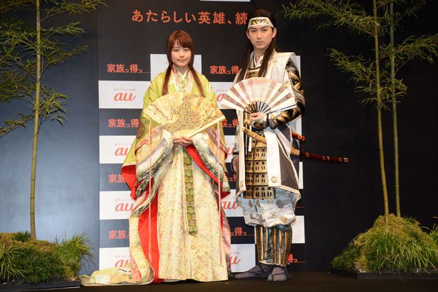 有村架純が“桃ちゃん”のカノジョに！au新CM発表会：フォトギャラリー