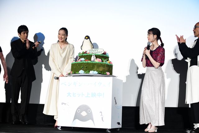 蒼井優、西島秀俊らが登場！『ペンギン・ハイウェイ』公開初日舞台あいさつ（11枚目）