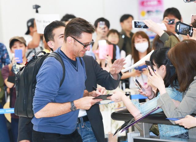 ヒュー・ジャックマン、最後のウルヴァリン引っ提げ日本到着！（6枚目）