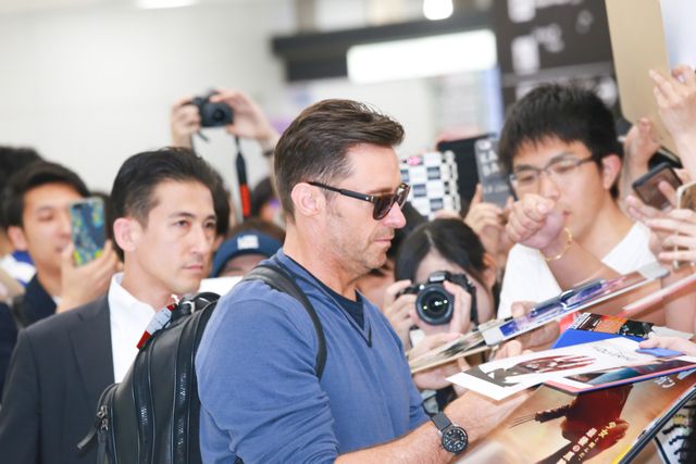 ヒュー・ジャックマン、最後のウルヴァリン引っ提げ日本到着！（7枚目）