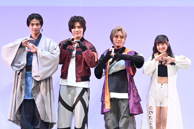 最終回イベントに登場したギャバン蒸着者たち