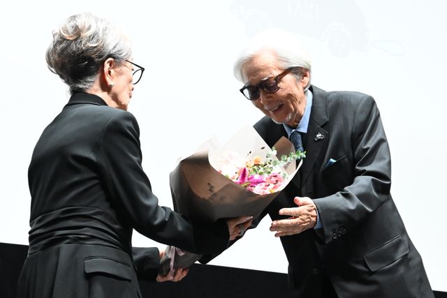 倍賞千恵子＆木村拓哉、山田洋次監督を祝福！『TOKYOタクシ－』TIFFセンターピース上映舞台あいさつ（7枚目）