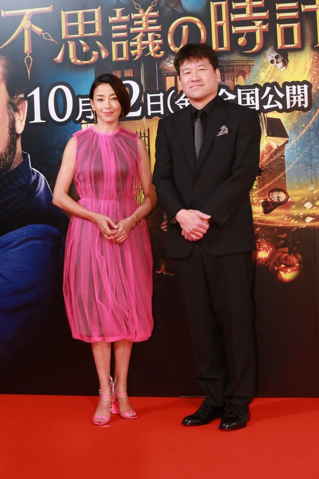 佐藤二朗、宮沢りえにマジック披露！『ルイスと不思議の時計』特別試写会（8枚目）