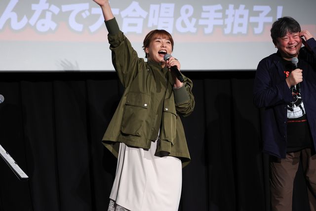 『踊る』野呂佳代、双葉の「移動!」でコール&レスポンス!『踊る大捜査線 N.E.W.』応援上映舞台あいさつ:フォトギャラリー