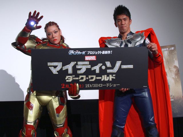 『アベンジャーズ』ファン代表、武井ソー＆アイアンLiLiCoが肉食対決！フォトギャラリー：フォトギャラリー