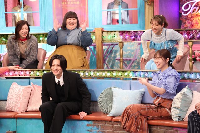 FANTASTICS・八木勇征に「トークィーンズ」メンバーが質問攻め！：フォトギャラリー