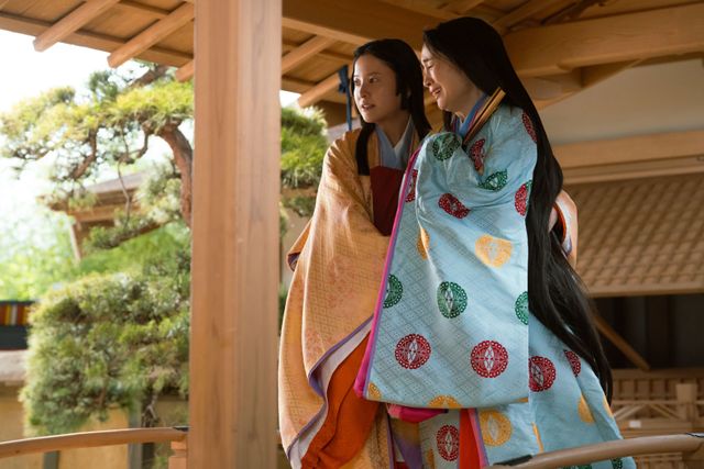 恋愛体質の和泉式部、シースルーの装いで登場！「光る君へ」第30回場面写真（4枚目）