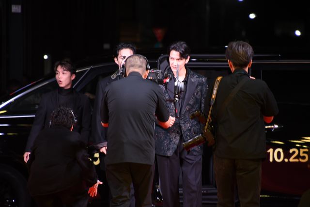 美の渋滞！『八犬伝』レッドカーペットの模様（3枚目）