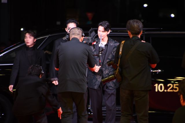 美の渋滞！『八犬伝』レッドカーペットの模様（4枚目）