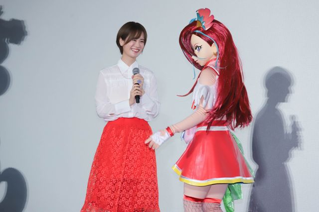 キャスト集結！『映画トロピカル～ジュ！プリキュア　雪のプリンセスと奇跡の指輪！』完成披露舞台あいさつ（4枚目）