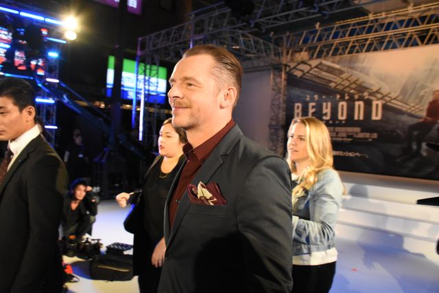 サイモン・ペッグ、熱烈ファンサービス！『スター・トレック BEYOND』のジャパンプレミアフォトギャラリー（18枚目）