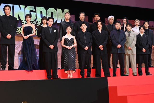 観客約4200人！山崎賢人・吉沢亮・橋本環奈・小栗旬らキャスト16名集結『キングダム　魂の決戦』ワールドプレミア（2枚目）