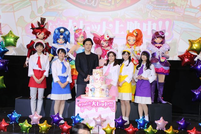 プリキュアケーキで大ヒット祝福するも…？（4枚目）