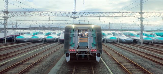 「ALFA-X」と「はやぶさ」が併走『新幹線大爆破』場面写真＆メイキング【ネタバレ】（4枚目）