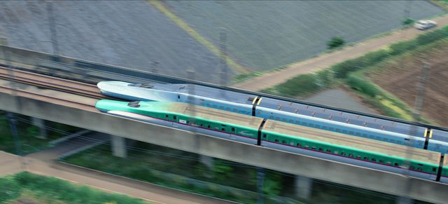 「ALFA-X」と「はやぶさ」が併走『新幹線大爆破』場面写真＆メイキング【ネタバレ】（10枚目）