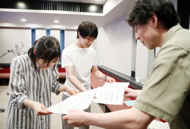 新海誠『天気の子』アフレコ現場の様子（11枚目）