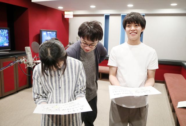 新海誠『天気の子』アフレコ現場の様子（15枚目）