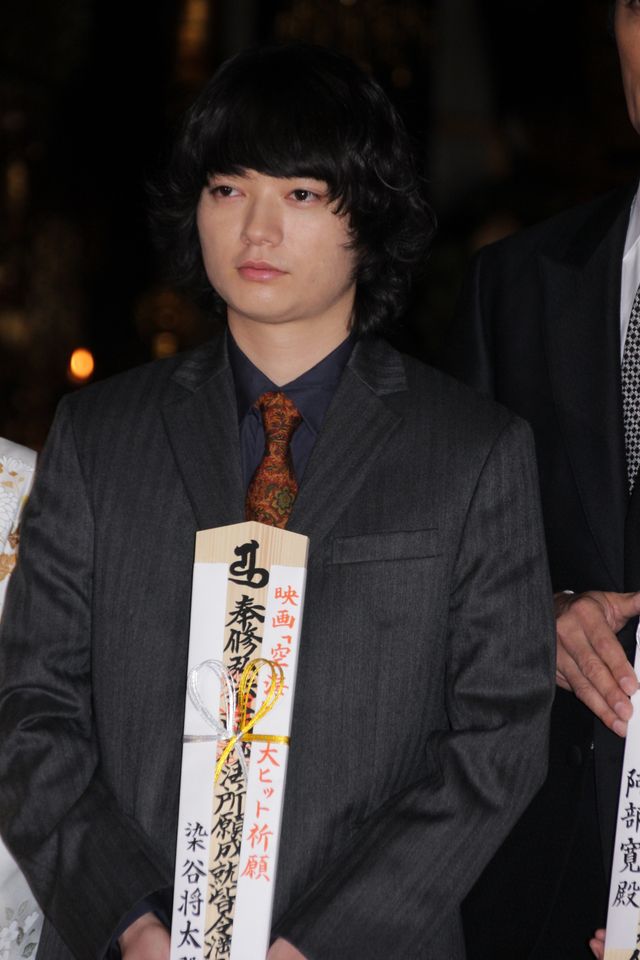 染谷将太＆チェン・カイコー、空海ゆかりの寺へ（7枚目）