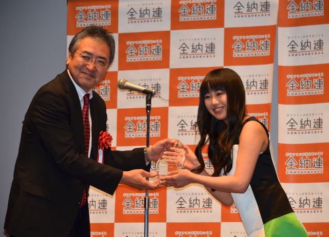 宮崎香蓮「納豆クイーン」授賞式フォトギャラリー（11枚目）