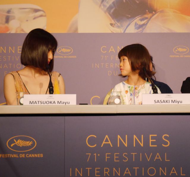 リリー・フランキー、安藤サクラ、松岡茉優ら出席！『万引き家族』カンヌ映画祭公式会見（3枚目）