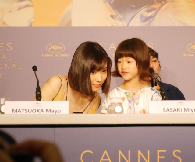 リリー・フランキー、安藤サクラ、松岡茉優ら出席！『万引き家族』カンヌ映画祭公式会見（4枚目）