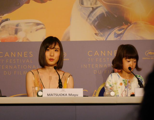 リリー・フランキー、安藤サクラ、松岡茉優ら出席！『万引き家族』カンヌ映画祭公式会見（7枚目）