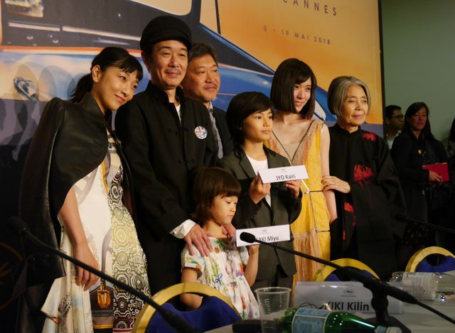 リリー・フランキー、安藤サクラ、松岡茉優ら出席！『万引き家族』カンヌ映画祭公式会見（11枚目）