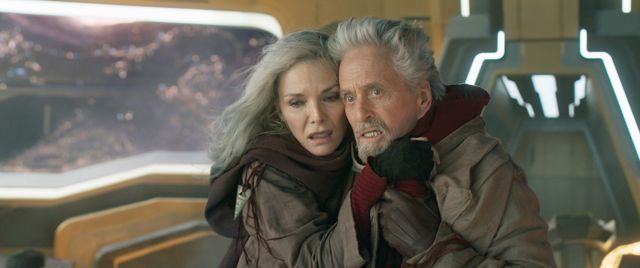 画像は『アントマン&ワスプ:クアントマニア』でのマイケル・ダグラス&ミシェル・ファイファー