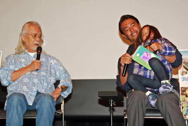 マイク眞木、次男・真木勇人、孫・りりかちゃんと登場！映画『海賊じいちゃんの贈りもの』イベントフォトギャラリー：フォトギャラリー