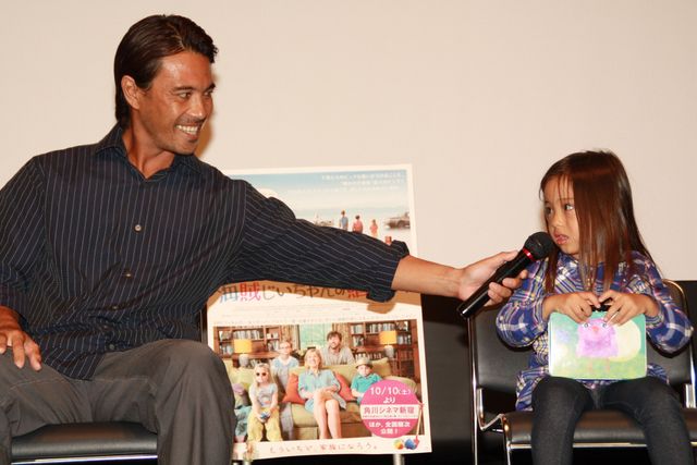 マイク眞木、次男・真木勇人、孫・りりかちゃんと登場！映画『海賊じいちゃんの贈りもの』イベントフォトギャラリー（4枚目）