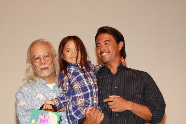 マイク眞木、次男・真木勇人、孫・りりかちゃんと登場！映画『海賊じいちゃんの贈りもの』イベントフォトギャラリー（8枚目）