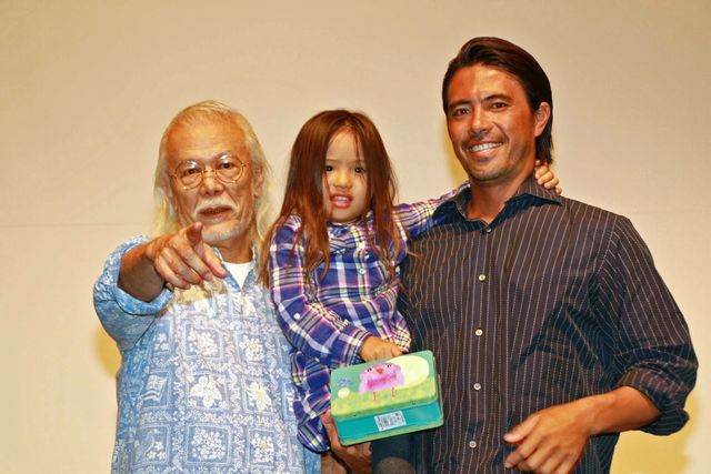 マイク眞木、次男・真木勇人、孫・りりかちゃんと登場!映画『海賊じいちゃんの贈りもの』イベントフォトギャラリー