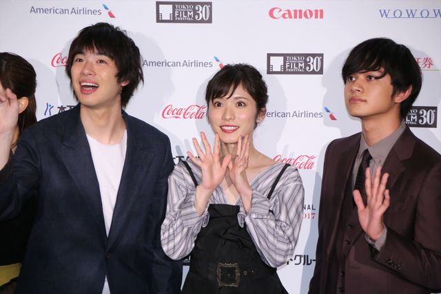 ちょっぴりセクシーな石橋杏奈＆笑顔がステキな松岡茉優！『勝手にふるえてろ』東京国際映画祭会見（10枚目）