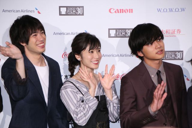 ちょっぴりセクシーな石橋杏奈＆笑顔がステキな松岡茉優！『勝手にふるえてろ』東京国際映画祭会見（12枚目）