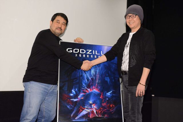 アニメ版ゴジラの特徴を語った瀬下寛之監督＆静野孔文監督（5枚目）