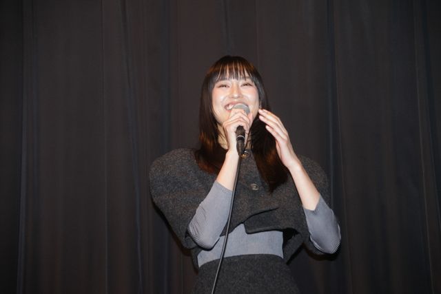 蒔田彩珠、柳俊太郎、恒松裕里、結木滉星が登壇！映画『消滅世界』完成披露上映会（5枚目）