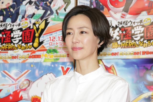 木村佳乃＆アンジャッシュ渡部、真剣な表情！『映画　妖怪学園Y 猫はHEROになれるか』公開アフレコイベント（5枚目）