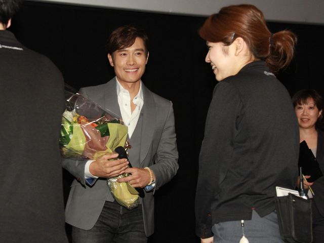 映画『G.I.ジョー バック2リベンジ』イ・ビョンホン渋谷訪問フォトギャラリー（2枚目）