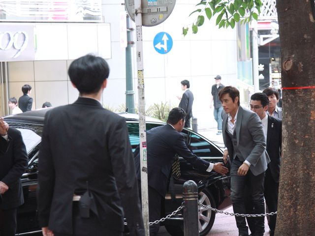 映画『G.I.ジョー バック2リベンジ』イ・ビョンホン渋谷訪問フォトギャラリー（6枚目）