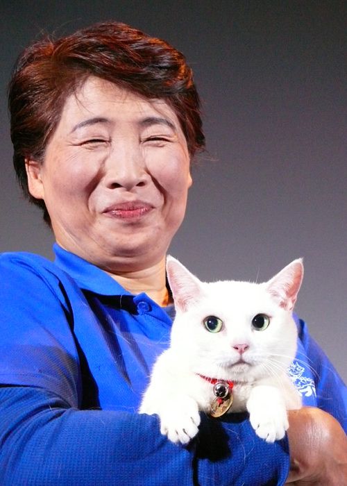 かわいい猫にメロメロ！映画『猫侍』ティーチインイベント　フォトギャラリー（4枚目）