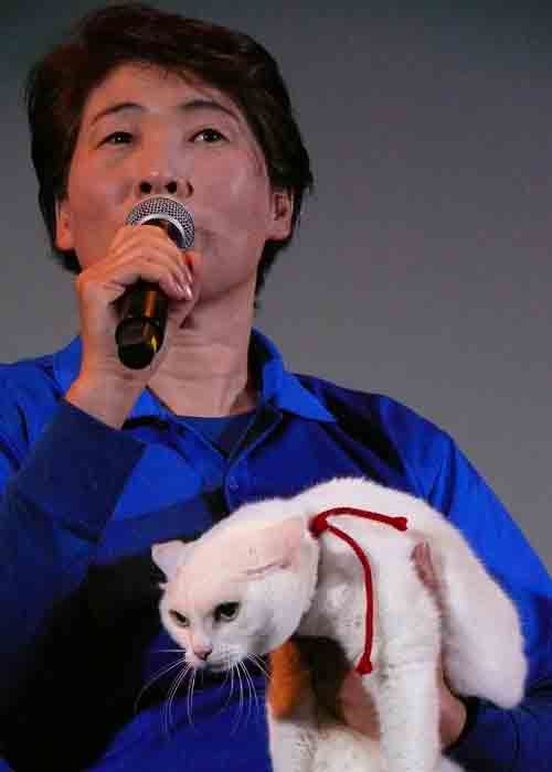 かわいい猫にメロメロ！映画『猫侍』ティーチインイベント　フォトギャラリー（8枚目）