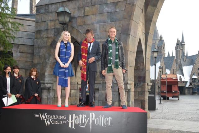 マルフォイ＆ルーナも来日！USJ「ハリポタ」オープン記念式典ギャラリー（3枚目）