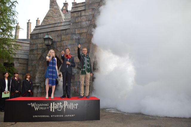 マルフォイ＆ルーナも来日！USJ「ハリポタ」オープン記念式典ギャラリー（11枚目）